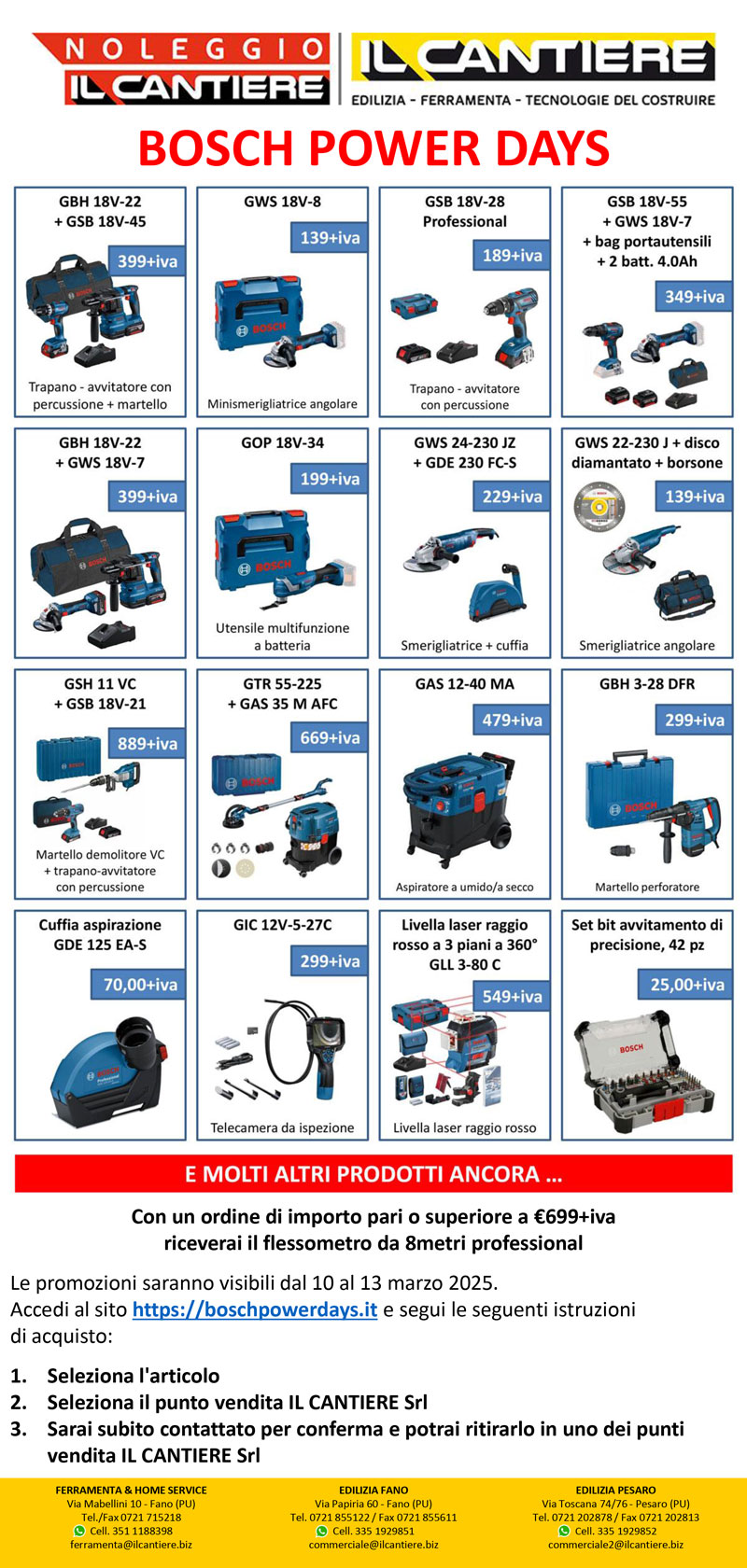 Promo Bosch Power Days 10_13-03-2025